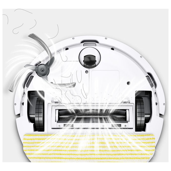 Kärcher 1 269 110 0 RVC 3 Robot aspirapolvere LiDAR 2.4 L autonomia 130 min Wi-Fi colore Bianco