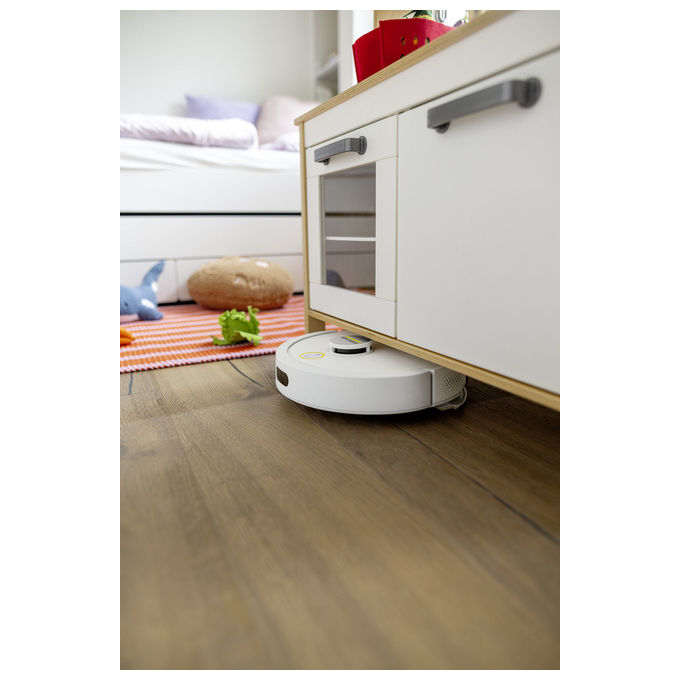 Kärcher RVC3COMFORT Robot aspirapolvere LiDAR 0.33 L autonomia 130 min Wi-Fi mappatura colore Bianco