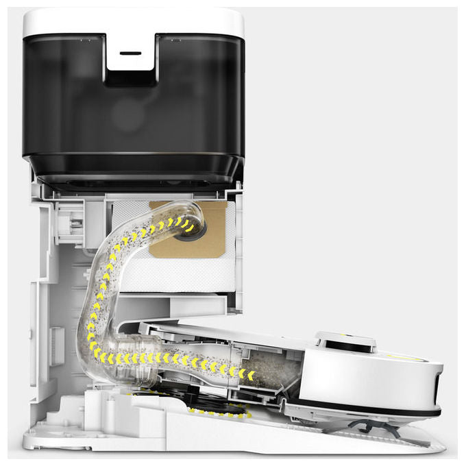 Kärcher 1.269-130.0 RVM 4 COMFORT Robot aspirapolvere Capacita' 300 L Autonomia 160 min Rumorosita' 67 dB Tecnologia Ioni di Litio colore Bianco