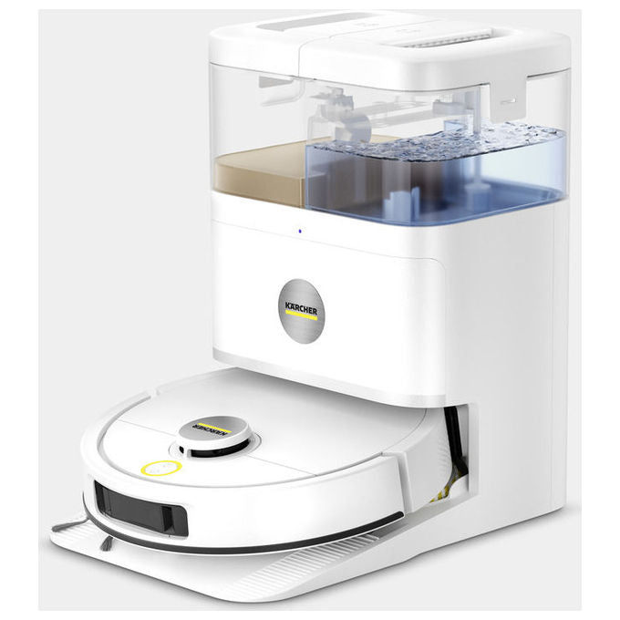 Kärcher 1.269-130.0 RVM 4 COMFORT Robot aspirapolvere Capacita' 300 L Autonomia 160 min Rumorosita' 67 dB Tecnologia Ioni di Litio colore Bianco