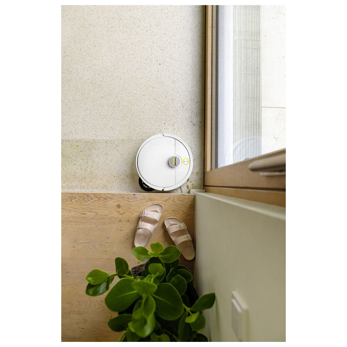 Kärcher 1.269-130.0 RVM 4 COMFORT Robot aspirapolvere Capacita' 300 L Autonomia 160 min Rumorosita' 67 dB Tecnologia Ioni di Litio colore Bianco