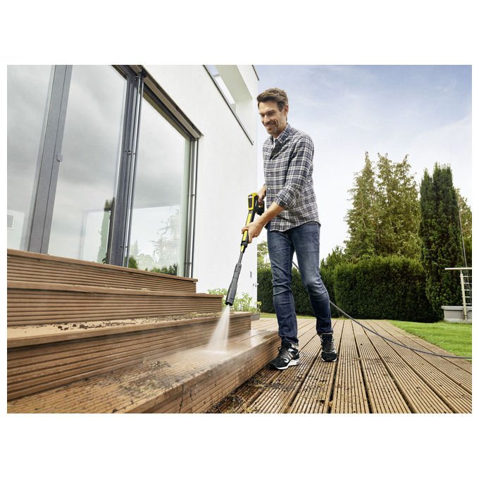 Kärcher 1.324-303.0 K 4 Power Control Flex Home idropulitrice 130 bar 420 l-h colore Nero, Giallo