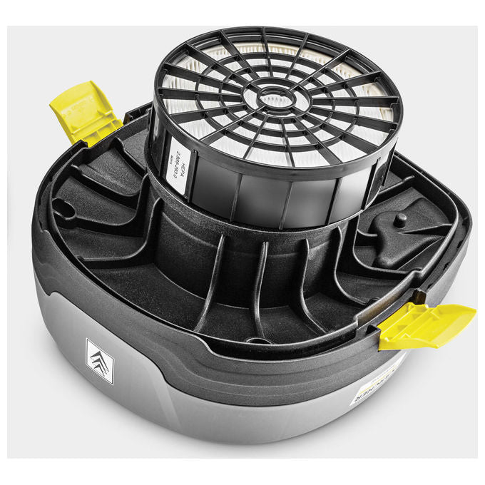 Karcher AG 1.527-197.0 T 11-1 Classic Aspirapolvere a Cilindro Senza Sacchetto 11 L 850 W 61 dB colore Antracite Nero Giallo