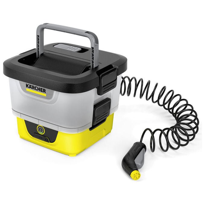 Kärcher 1.599-350.0 OC 4 Idropulitrice Compatta Batteria 8 L 2 l-min 22 min autonomia colore Nero Bianco Giallo