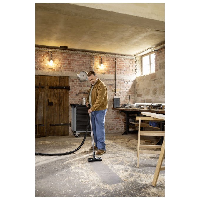 Kärcher 1.628-385.0 WD 7 Control P S Aspirapolvere a cilindro Secco e bagnato 30 L 1400 W 73 dB colore Giallo Nero Argento