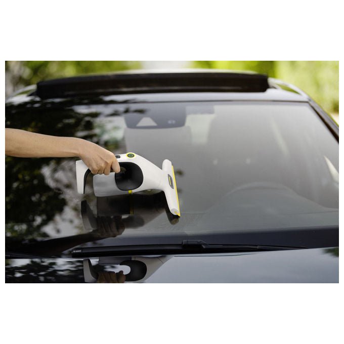 Kärcher 1.633-628.0 WV 1 Compact Care Pulitore di Finestre Elettrico Senza Fili Capacita' 0.1 L Autonomia 25 min Ampiezza 25 cm colore Bianco