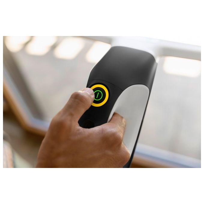Kärcher 1.633-691.0 WV 3 Comfort Precision Pulitore di Finestre Elettrico Senza Fili Capacita' 0.2 L Autonomia 35 min Rumorosita' 49 dB Superficie Pulita 105 m² colore Bianco Nero