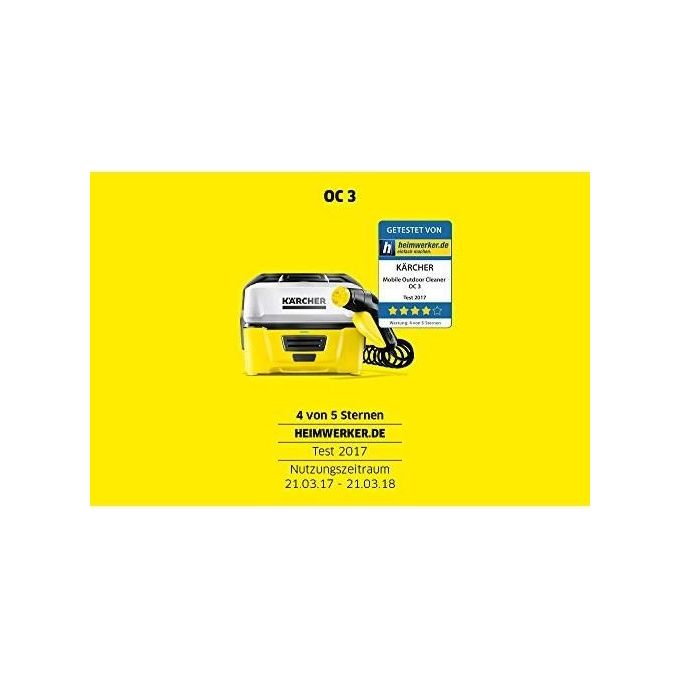 Karcher Idropulitore Portatile A Bassa Pressione Mobile Otdoor Cleaner Oc3