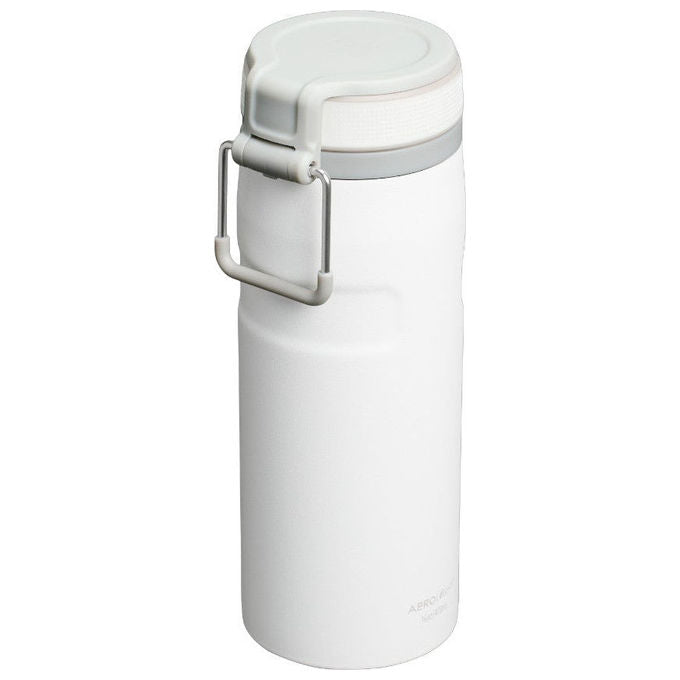 Stanley 10-12106-080 Iceflow Borraccia 470 ml Acciaio Inox Ermetica Lavabile in Lavastoviglie colore Bianco