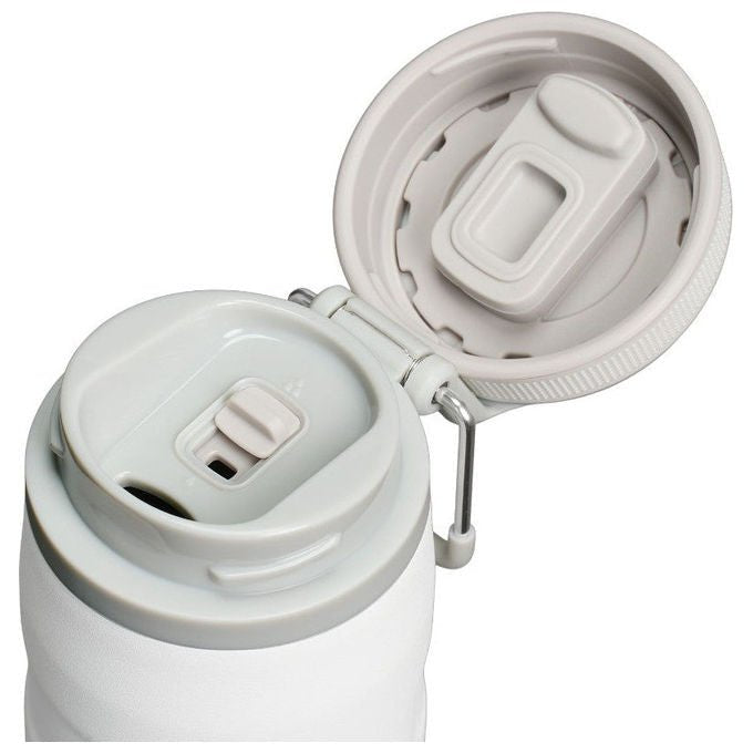 Stanley 10-12106-080 Iceflow Borraccia 470 ml Acciaio Inox Ermetica Lavabile in Lavastoviglie colore Bianco