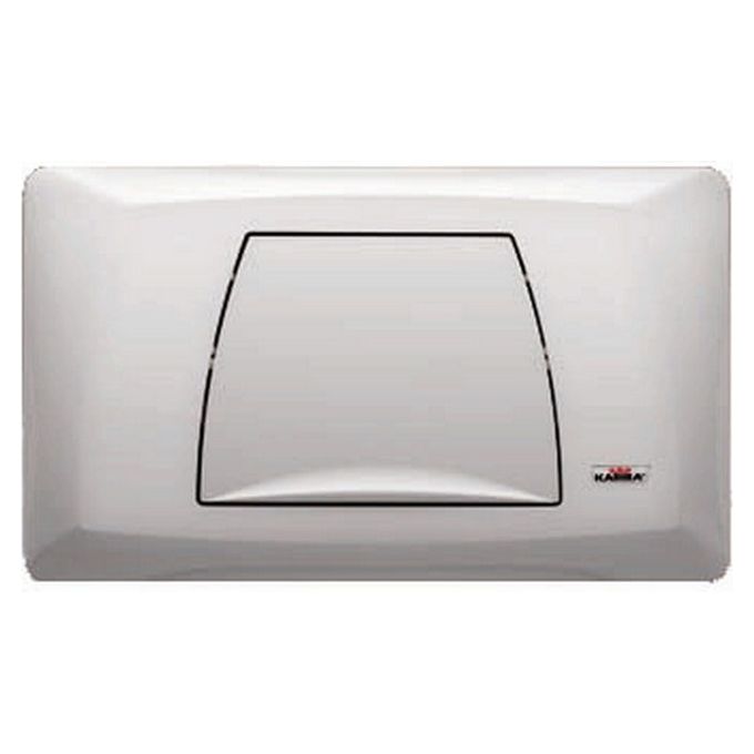 Kariba Placca Mono Classic 1 Tasto Bianca