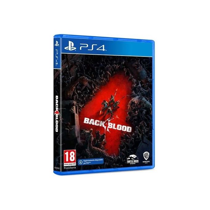 WARNER BROS Back 4 Blood per PlayStation 4 la tua avventura cooperativa in modalita' zombie a tinte horror da non perdere