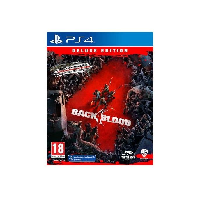 Warner Bros Back 4 Blood Deluxe Edition per PlayStation 4