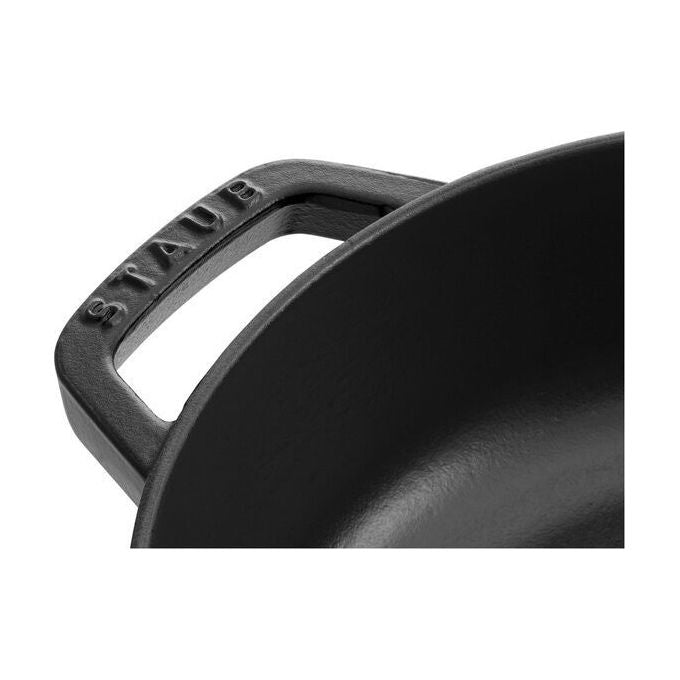 STAUB 1004756 Chistera Tegame in Ghisa 28 cm 3.7 L Induzione Forno colore Nero