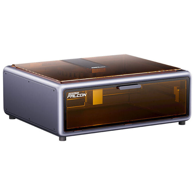 Creality 1005010223 Falcon A1 10W Incisore e Taglio Laser Potenza 10W Sistema CoreXY Fotocamera Intelligente Materiali Multipli Velocita' 600 mm-s colore Grigio