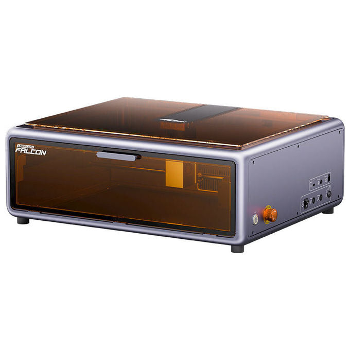Creality 1005010223 Falcon A1 10W Incisore e Taglio Laser Potenza 10W Sistema CoreXY Fotocamera Intelligente Materiali Multipli Velocita' 600 mm-s colore Grigio