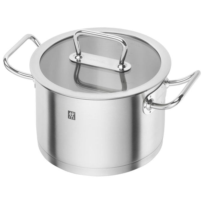 Zwilling PRO Set di pentole 5 pezzi Acciaio inox 18-10 Induzione Fondo SIGMA Classic+ colore Satinato
