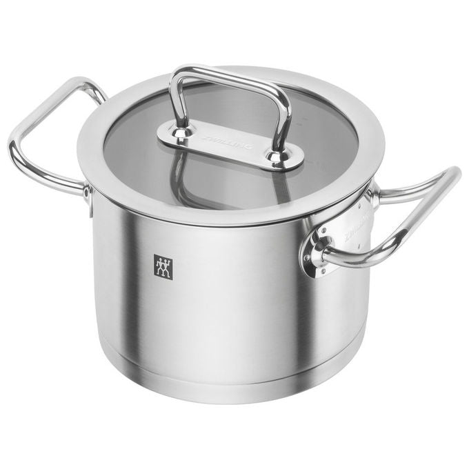 Zwilling PRO Set di pentole 5 pezzi Acciaio inox 18-10 Induzione Fondo SIGMA Classic+ colore Satinato