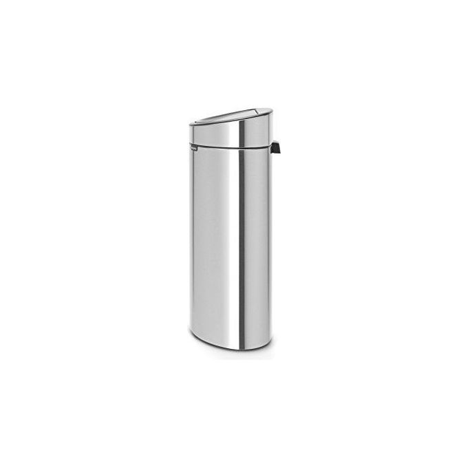 Brabantia Waste Bin Touch Bin New Recycle Pattumiera 23+10 Litri Steel Matt