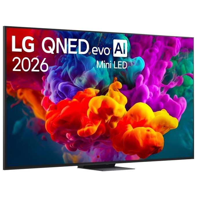 LG 100QNED87B6.API QNED87B TV 4K QNED MiniLED Dolby Vision HDR10 Pro VRR 144Hz colore Nero