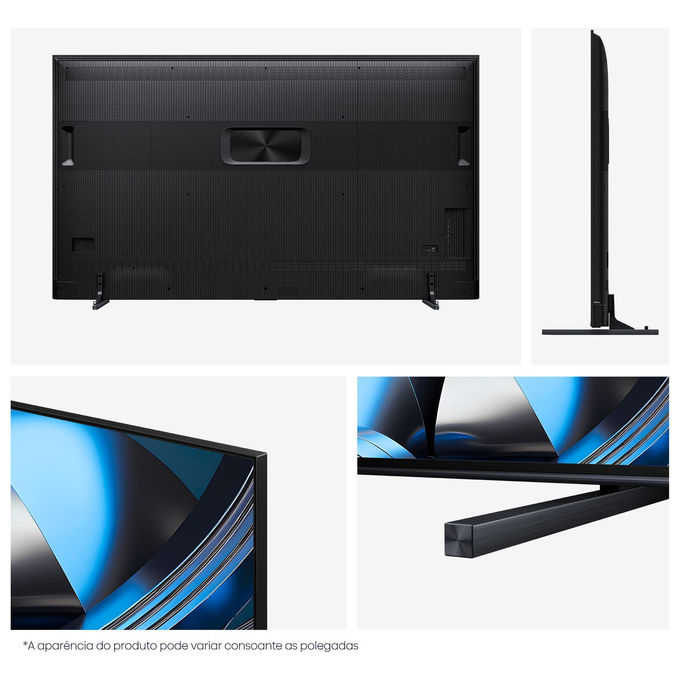 Hisense 100U7SE Smart TV MiniLED 4K 100'' 165Hz Dolby Vision IQ HDR10+ Dolby Atmos colore Nero