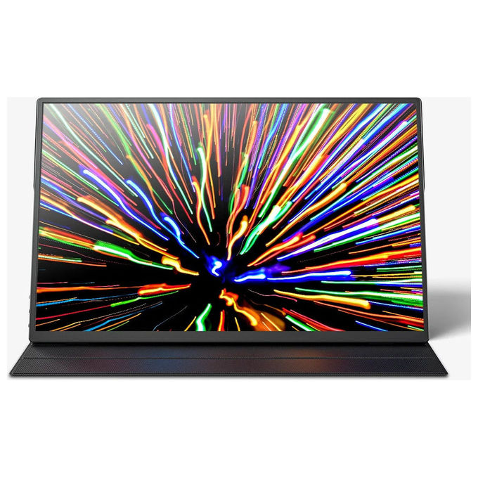 Mobile Pixels 101-1010P02 Mobile Pixel 16 Fold QHD Tastiera Ergonomica Split con Touch Screen 8 Pollici Bluetooth e Tasti Macro per Mac PC colore Nero