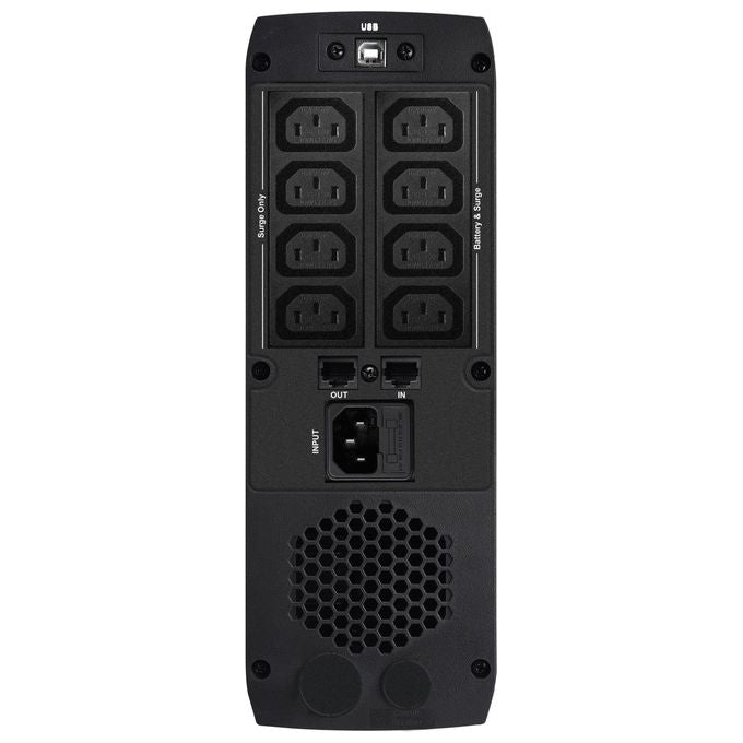 PowerWalker 10121123 VI 1200 CSW IEC Gruppo di continuita' Linea Interattiva 1200 VA 720 W 8 prese IEC colore Nero