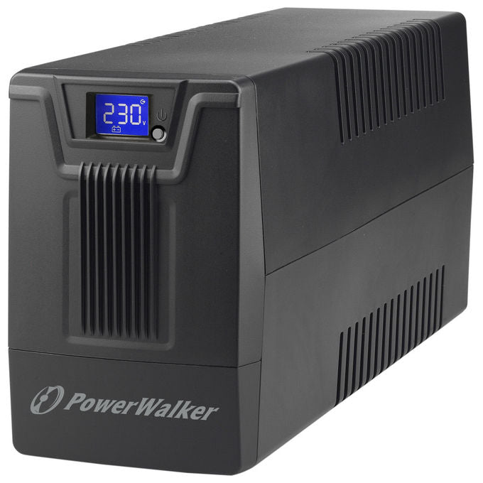 PowerWalker 10121139 VI 600 SCL gruppo di continuita' (UPS) a linea interattiva 0,6 kVA 360 W Tipo F LCD 7 Ah 12 V colore Nero