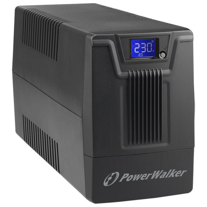 PowerWalker 10121139 VI 600 SCL gruppo di continuita' (UPS) a linea interattiva 0,6 kVA 360 W Tipo F LCD 7 Ah 12 V colore Nero