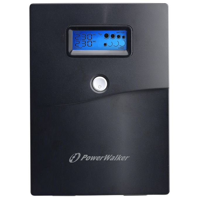 PowerWalker 10121144 VI 3000 SCL gruppo di continuita' a linea interattiva 3 kVA 1800 W forma d'onda sinusoidale LCD USB RJ45 RJ11 colore Nero