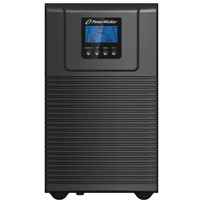 PowerWalker 10122043 VFI 3000 TG Gruppo di Continuita' On-Line 3 kVA 2700 W 5 prese AC tipo C13 C19 C20 colore Nero
