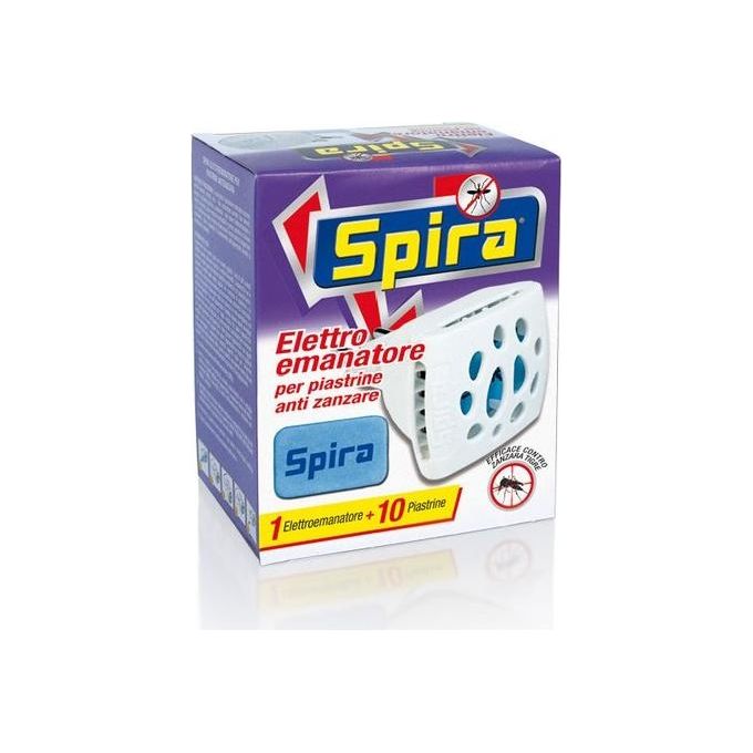 Spira Elettroemanatore con 10 Piastrine 220-240V