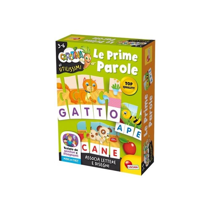 Lisciani Gioco Educativo Carotina Utilissimi Le Prime Parole