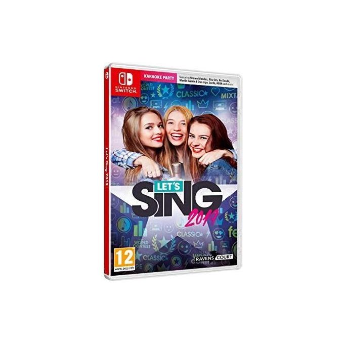 Deep Silver Let's Sing 2019 con Microfono per Nintendo Switch