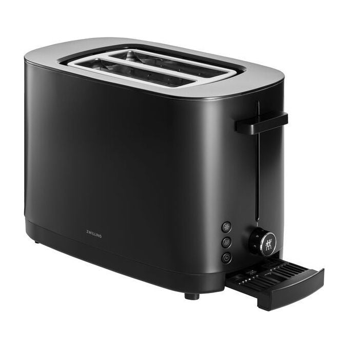 Zwilling 1026864 ENFINIGY Tostapane 2 Fette 1800 W Acciaio Inossidabile colore Nero