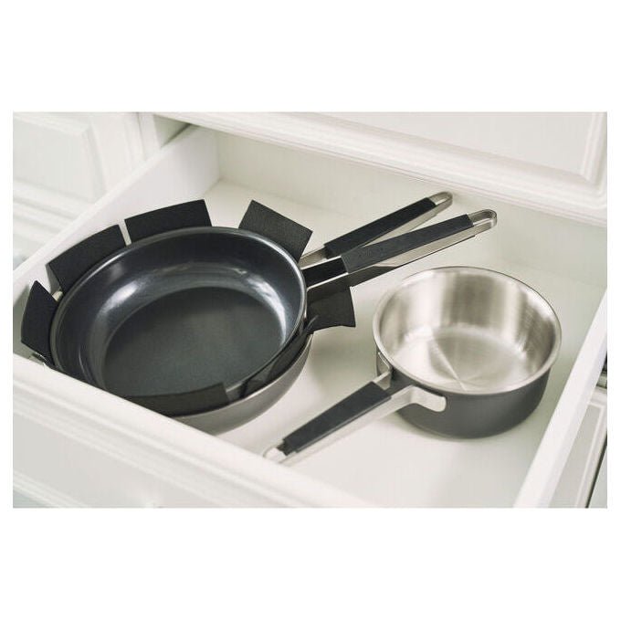 Zwilling 1028848 Padella Multiuso in Acciaio Inox con Rivestimento Ceramico Antiaderente Senza PFOA e PFAS colore Nero Grigio