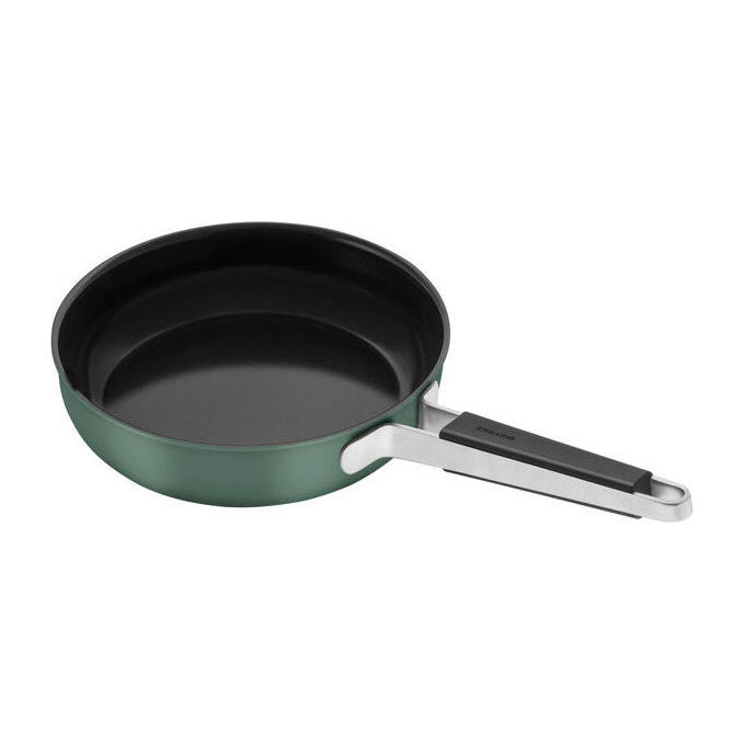Zwilling 1028865 Pure Padella Multiuso 24 cm Rivestimento Antiaderente in Ceramica Senza PFOA PFAS PTFE colore Verde