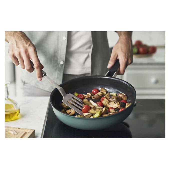 Zwilling 1028865 Pure Padella Multiuso 24 cm Rivestimento Antiaderente in Ceramica Senza PFOA PFAS PTFE colore Verde