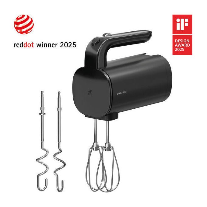 Zwilling 4009839678363 XTEND Sbattitore senza fili 250 W 3 velocita' motore BLDC batteria fino a 120 minuti colore Nero
