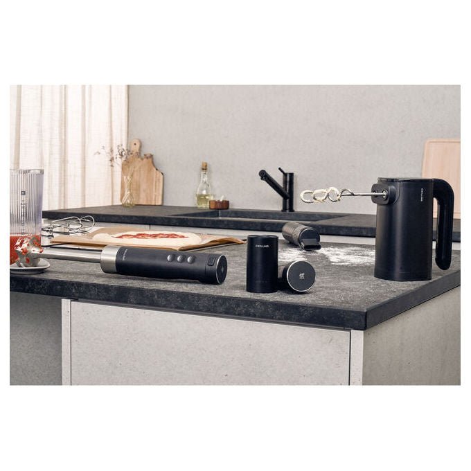 Zwilling 4009839678363 XTEND Sbattitore senza fili 250 W 3 velocita' motore BLDC batteria fino a 120 minuti colore Nero