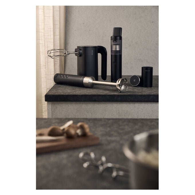 Zwilling XTEND Sbattitore Cordless 200 W 3 Velocita' Autonomia 120 Minuti Motore BLDC Batteria 12 V 3000 mAh colore Nero