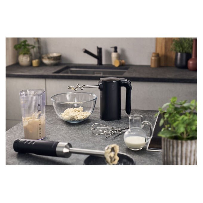 Zwilling XTEND Sbattitore Cordless 200 W 3 Velocita' Autonomia 120 Minuti Motore BLDC Batteria 12 V 3000 mAh colore Nero