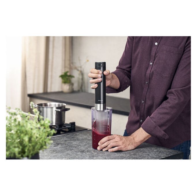 Zwilling 1030457 Xtend Sbattitore Manuale 250 W 3 Velocita' Batteria 12 V colore Nero