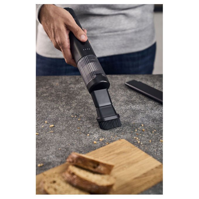 Zwilling 1030462 XTEND Aspirapolvere senza fili HEPA 12 V autonomia fino a 45 minuti colore Nero