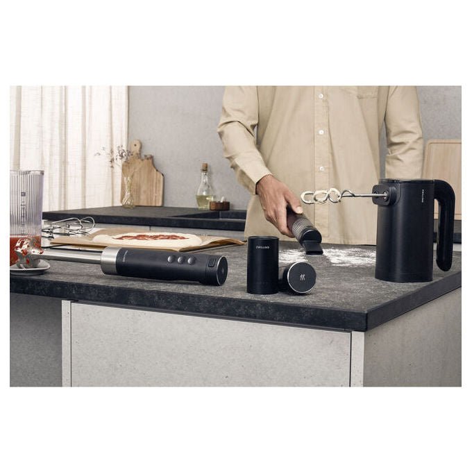 Zwilling 1030462 XTEND Aspirapolvere senza fili HEPA 12 V autonomia fino a 45 minuti colore Nero