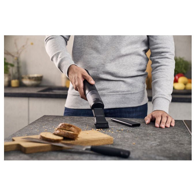 Zwilling 1030462 XTEND Aspirapolvere senza fili HEPA 12 V autonomia fino a 45 minuti colore Nero