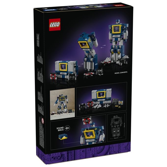 Lego 10358 Icons Set da Costruzione per Adulti con 1505 Pezzi Effetti Sonori e Modalita' Registratore a Cassetta colore Multicolore