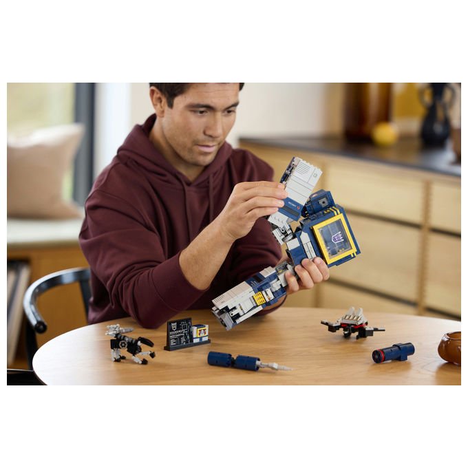 Lego 10358 Icons Set da Costruzione per Adulti con 1505 Pezzi Effetti Sonori e Modalita' Registratore a Cassetta colore Multicolore