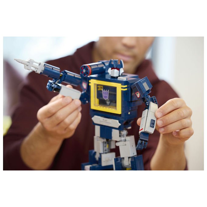 Lego 10358 Icons Set da Costruzione per Adulti con 1505 Pezzi Effetti Sonori e Modalita' Registratore a Cassetta colore Multicolore
