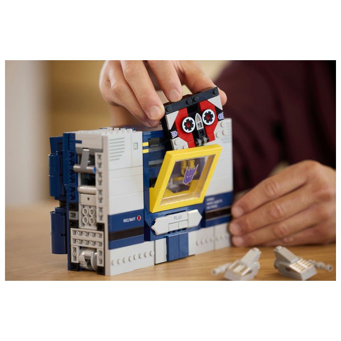Lego 10358 Icons Set da Costruzione per Adulti con 1505 Pezzi Effetti Sonori e Modalita' Registratore a Cassetta colore Multicolore